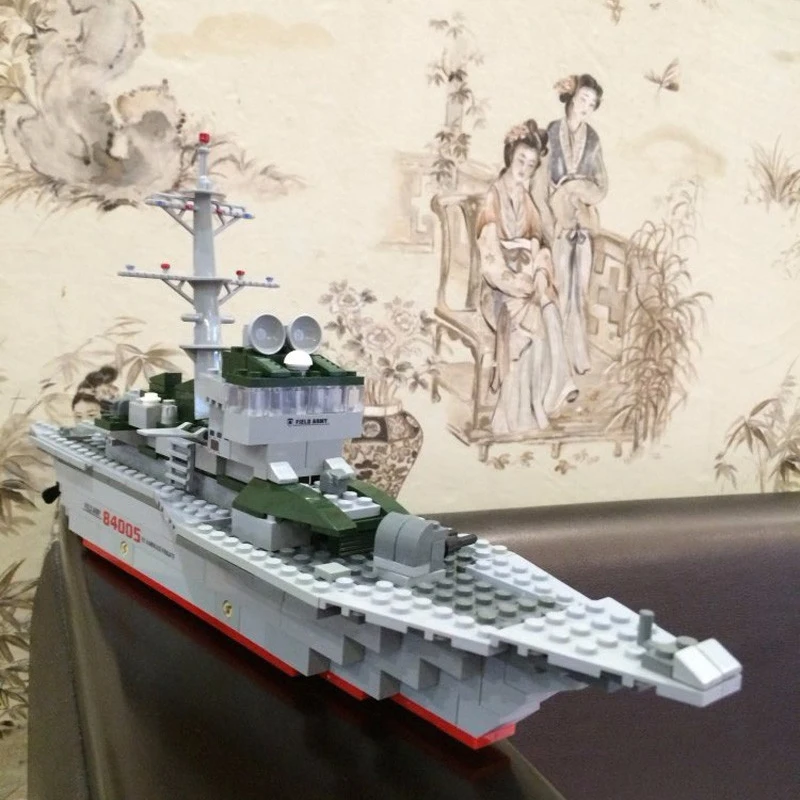 

Kazi 84005 288pcs Military Ship Frigate Set Building Blocks Bricks Model Gift Toy