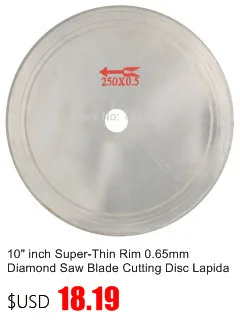 " дюймовый Алюминиевый главный круг для алмазного покрытия плоский круг шлифовальный круг отверстие Арбор 19 мм