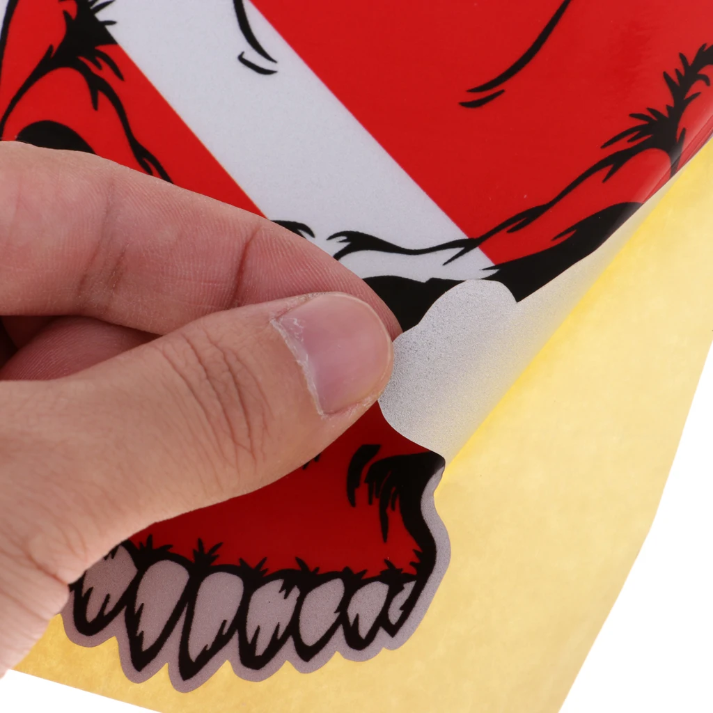 2 Pieces Reflective Adhesive Scuba Diving Diver Kayak Sticker Decal for Dive Tank Cylinder Flippers Snorkeling Swim Water Sports