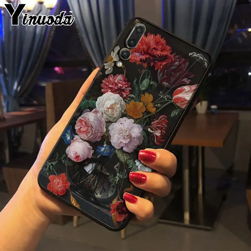 Classic painting flower In a Vase aesthetic Art