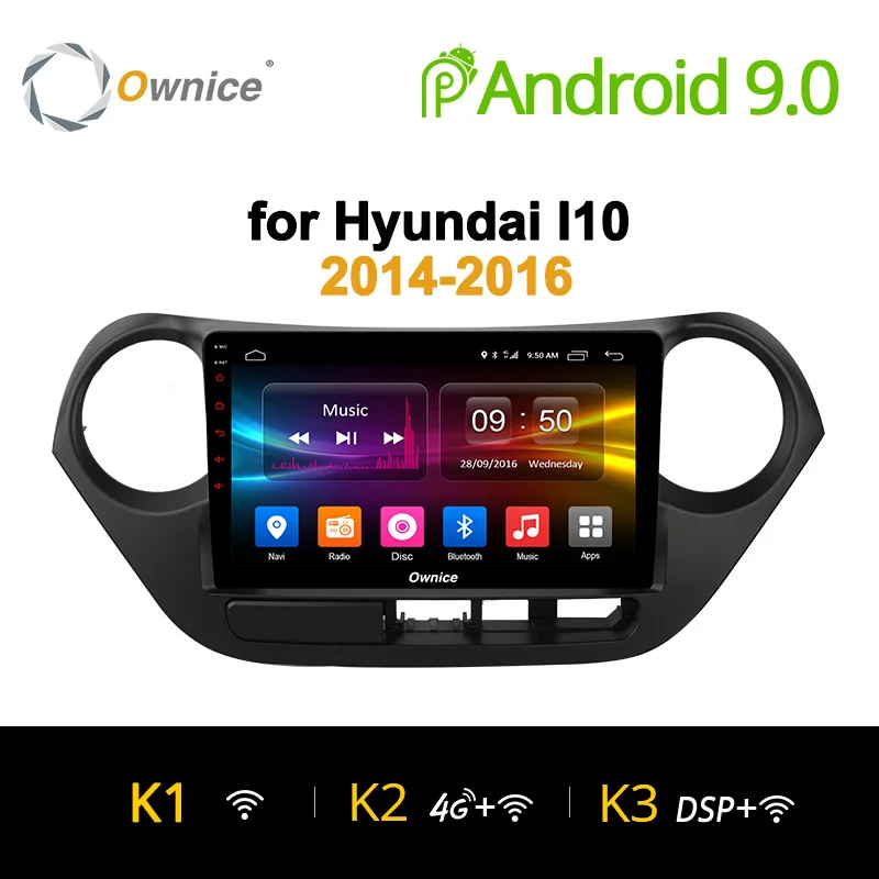 

Ownice K1 K2 K3 9 Inch Android 9.0 Car GPS Navigation Radio Multimedia Player For HYUNDAI I10 2014 2015 2016 Grand i10 RHD LHD