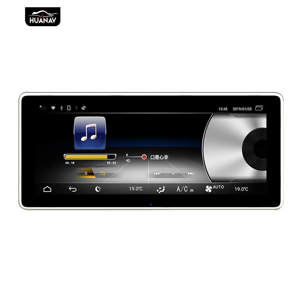 Perfect Android 8 No Car DVD player GPS Navigation For Mecerdes Benz C GLC CL 2014+ Auto Radio stereo player multimedia screen head unit 5