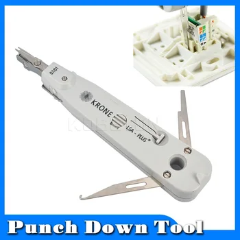 

1pc KRONE LSA-Plus Tool with Sensor Ethernet Network Patch Panel Faceplate Punch Down Tool RJ11 RJ45 Cat5 Networking Tools