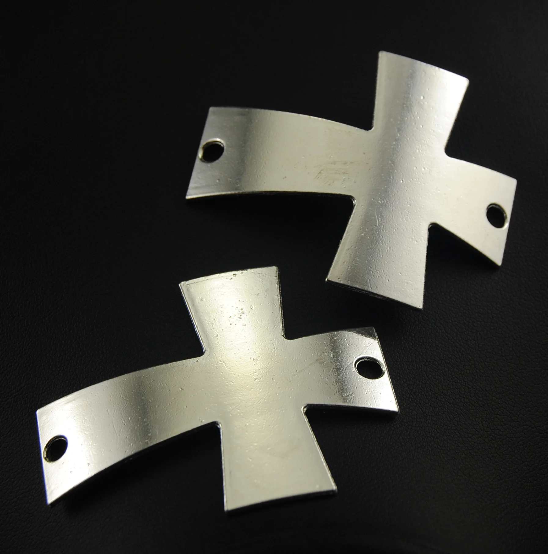 5pcs Oversize Sideways Cross SideWays Smooth Cross Bracelet Connector