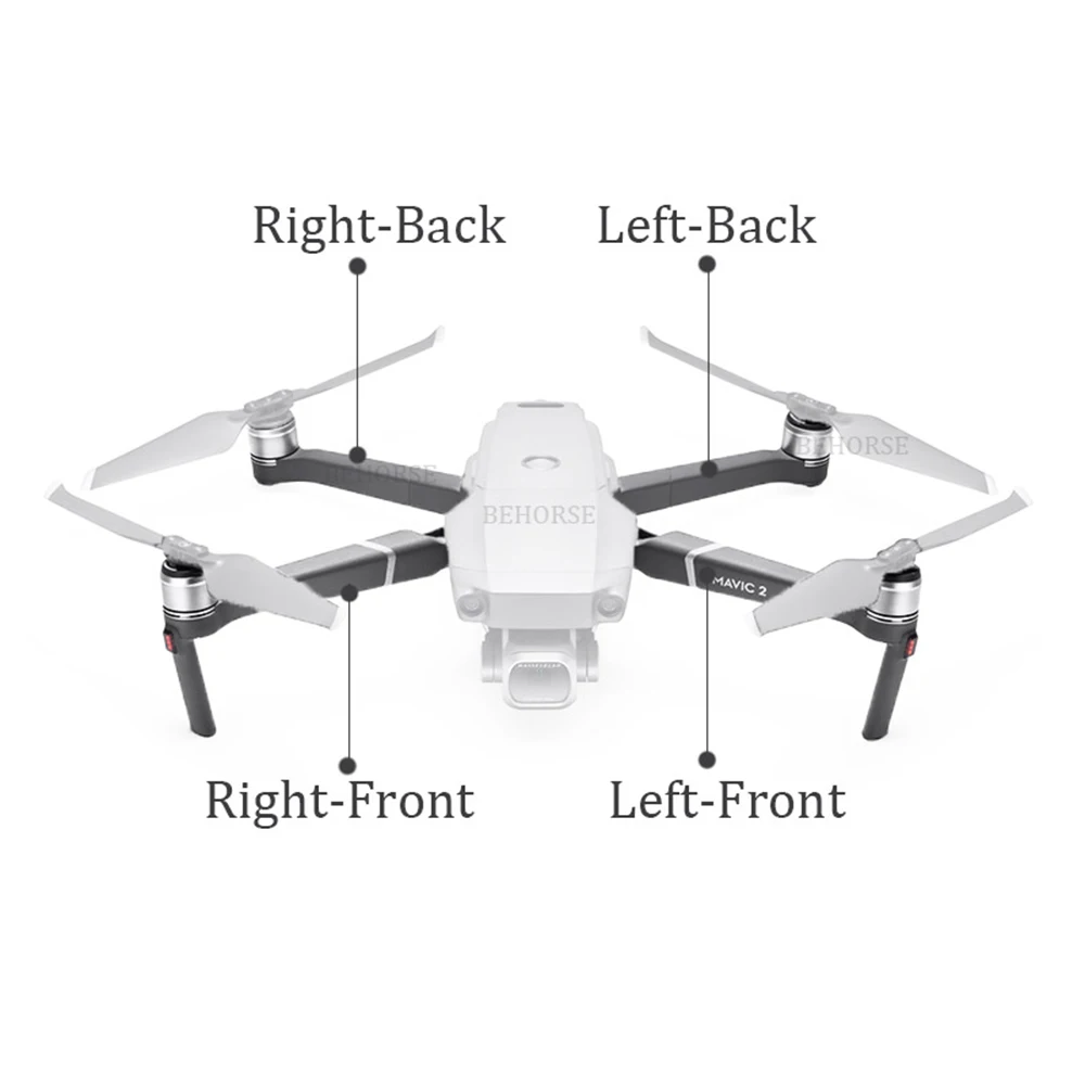 Kaufen Für DJI Mavic 2 Pro Zoom vorne hinten zurück links rechts motor arm Teile