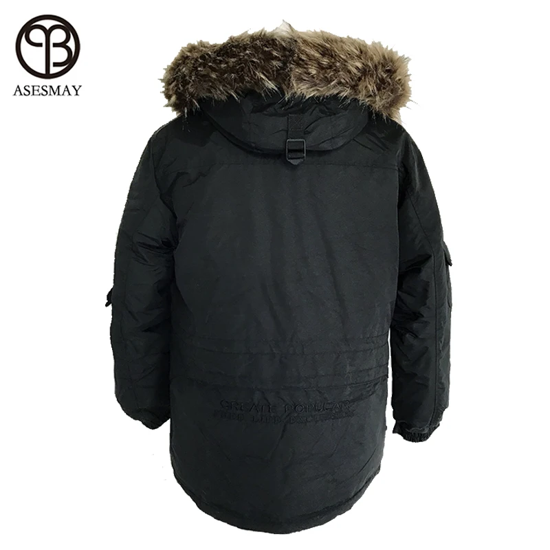 Asesmya New Fashion Winter Outwear Down Jacket Men Casual Wellensteyn Parka Male Winter Jackets Plus Size Thick Warm Coats