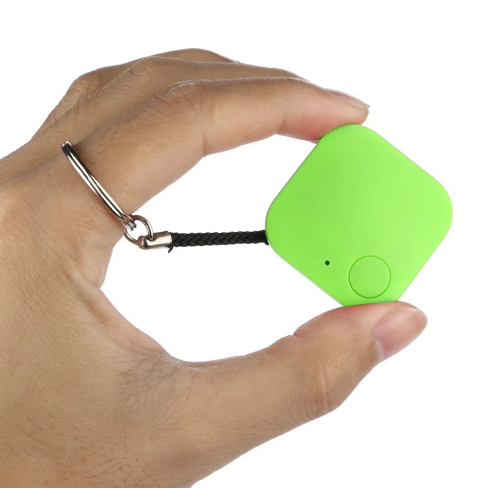  Pets Smart Mini GPS Tracker Anti-Lost Waterproof Bluetooth Tracer With Hanging Rope Keys Wallet Bag - 1000008114034