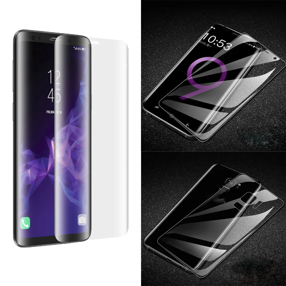 

Front + Back Explosion-proof Screen Protector Full Film For Samsung Galaxy S9 Dust Shock Scratches Protection Drop Shipping