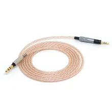 3,5 мм до 2,5 мм посеребренные LC-OCC наушники Hifi обновленный кабель для Sennheiser Momentum 2 Наушники Замена Ремонт аудио кабели