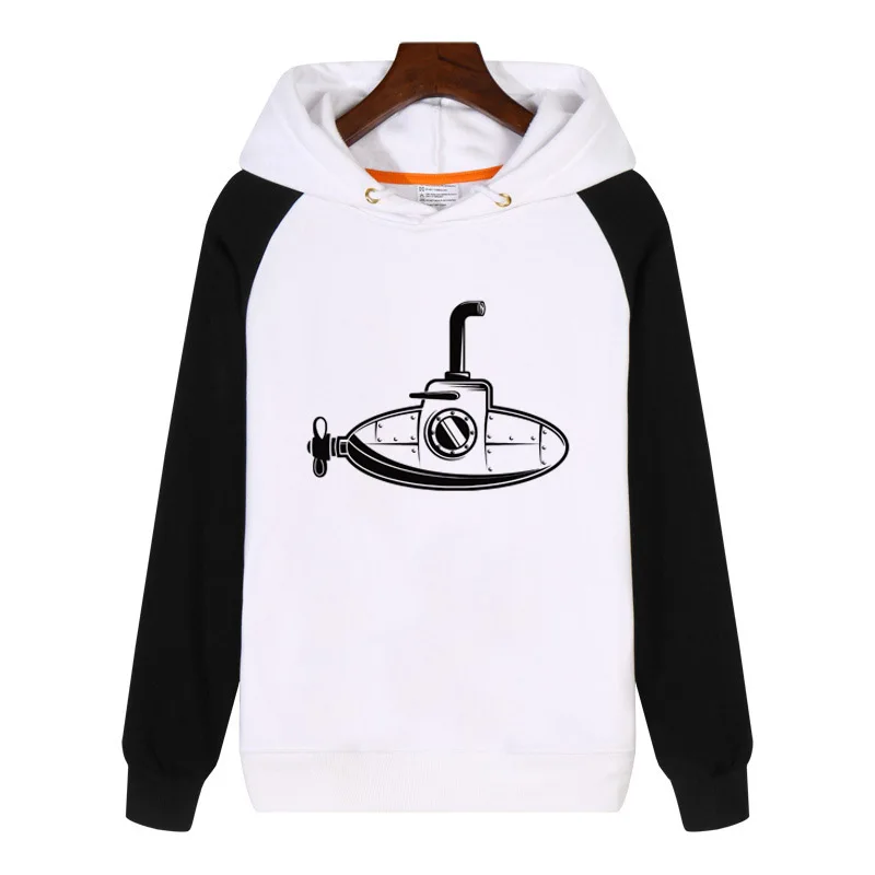 

Submarine Retro Periscope Underwater Vessel Hoodies fashion men women Sweatshirt winter Streetwear Hoodie GA892