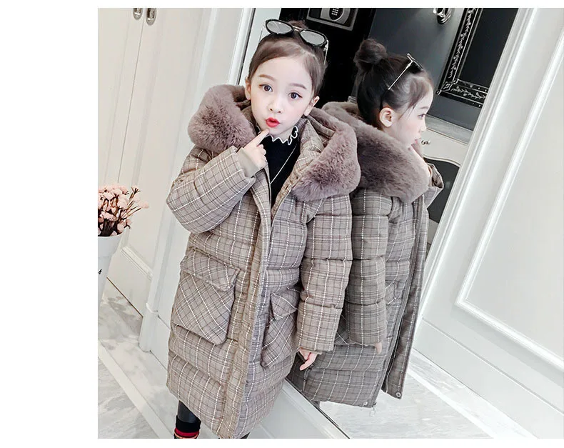 Long Plaid Fur Hooded Winter Jackets For Teenager Girls Cotton Thick Parkas Clothing Kids Fashion 2019 Parka Girl Outerwear Tops (10).jpg
