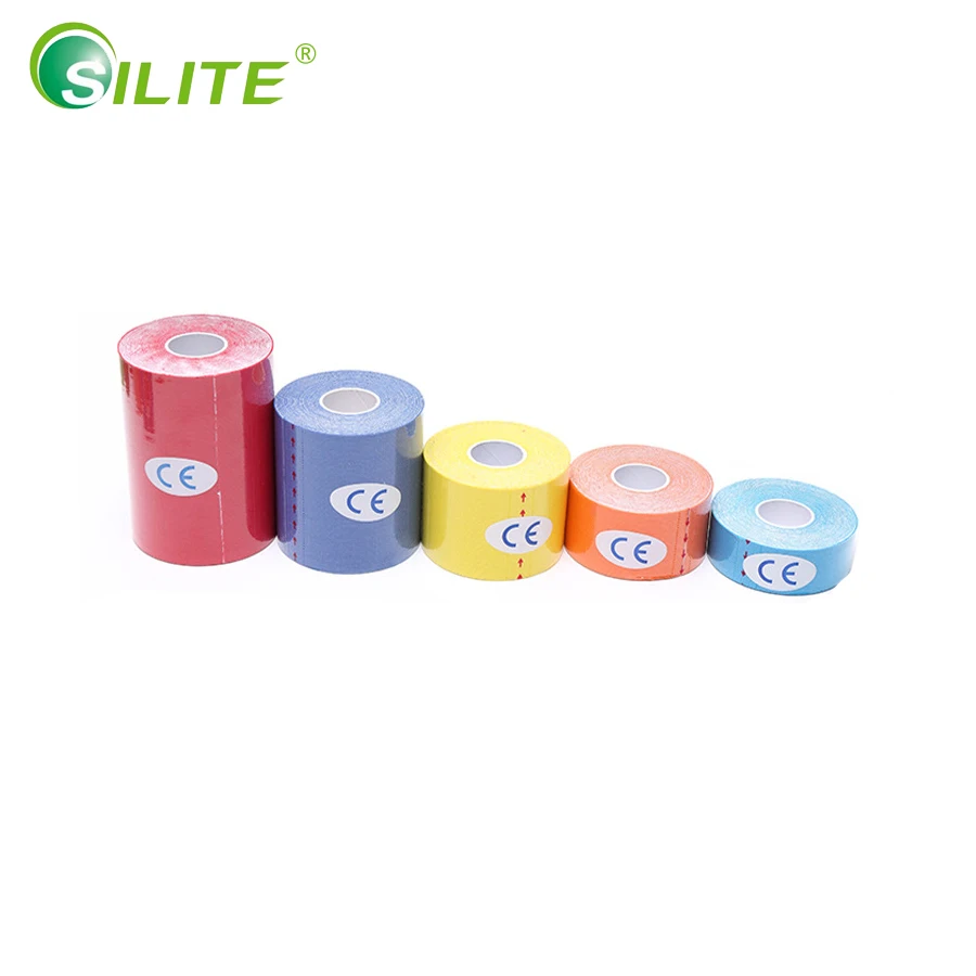 SILITE Elastic Cotton Roll Adhesive Sport Injury Muscle Tape Athletic