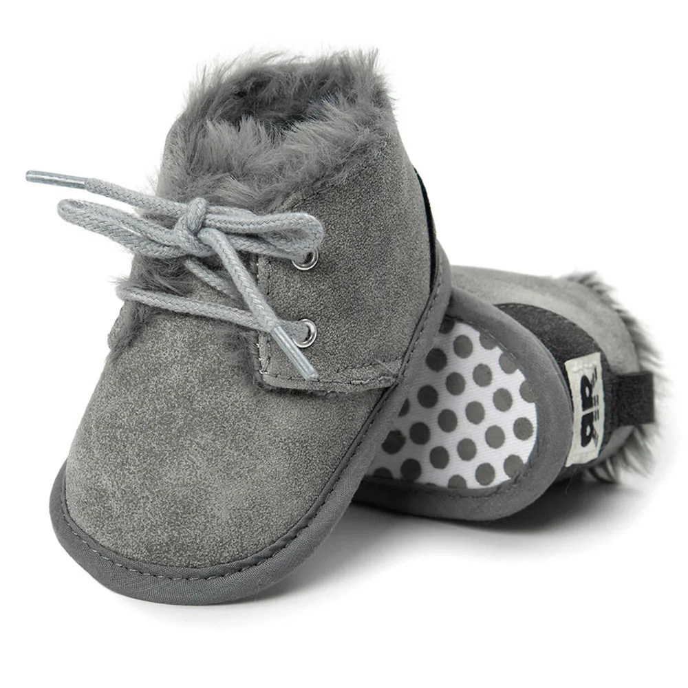 Baby Winter Boots Newborn Infant Toddler Kids First Walkers Warm Girls