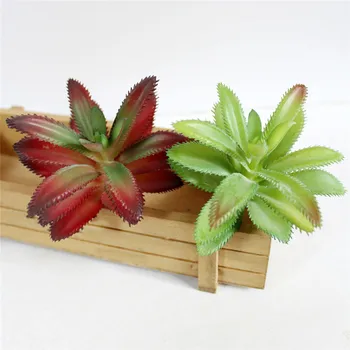 1pcs Artificial Succulents Land Lotus Plants Grass Desert Artificial Landscape Plant Fake Flower Arrangement Home Garden Decor