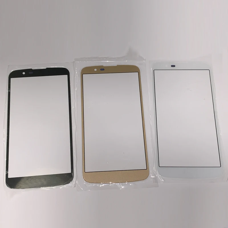 

For LG K10 K420 K430 Front Glass Lens 5.3" Touch Screen LCD Outer Panel Replacement Part with tracking number