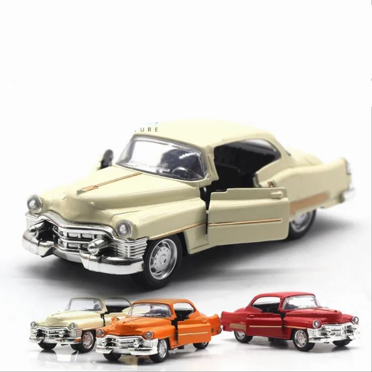  1:36 alloy pull back car modelshigh simulation Cadillac retro vintage carmetal diecasts toy vehicle