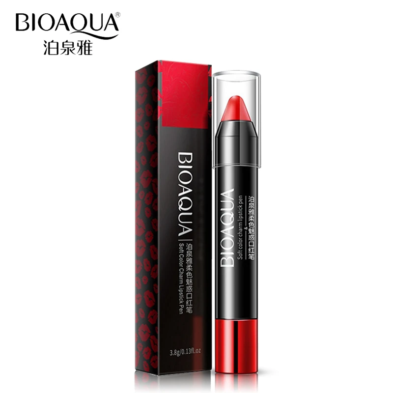 BIOAQUA мягкая цветная Очаровательная губная помада ручка многоцветная долговечная