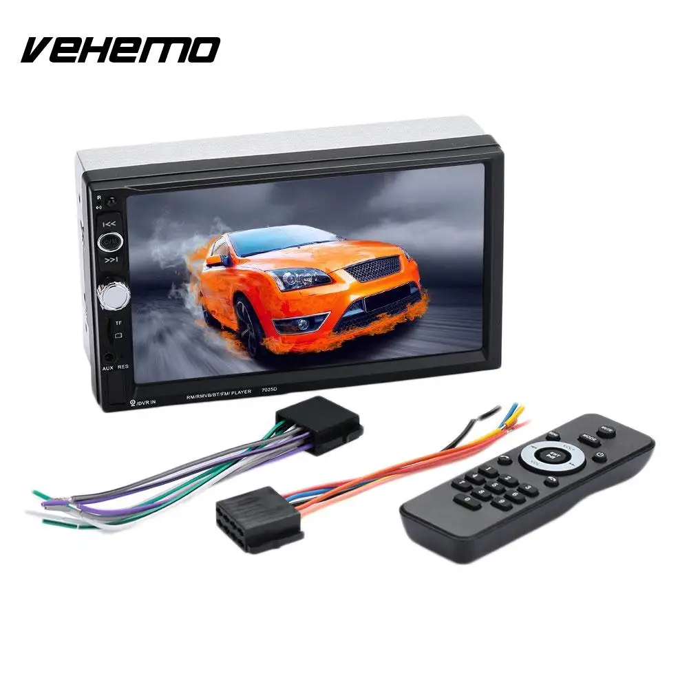 

Vehemo 2Din 7025D Car MP5 Audio Player Remote Control Universal Touch Screen Usb Video Player Multimedia Player