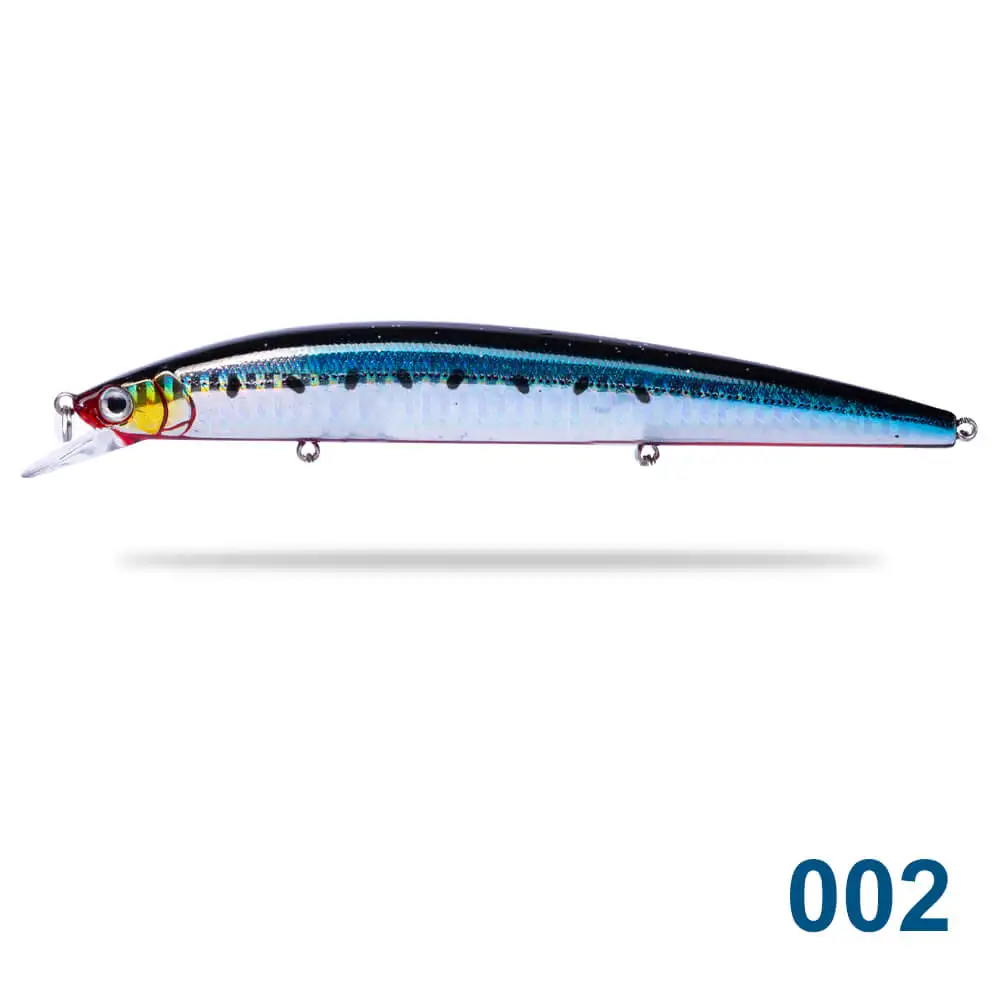 Hunthouse рыболовная приманка tide slim minnow плавающая 148 мм 22,8 г isca морской бас воблеры жесткая приманка leurre brochet океанская пляжная рыба - Цвет: 002