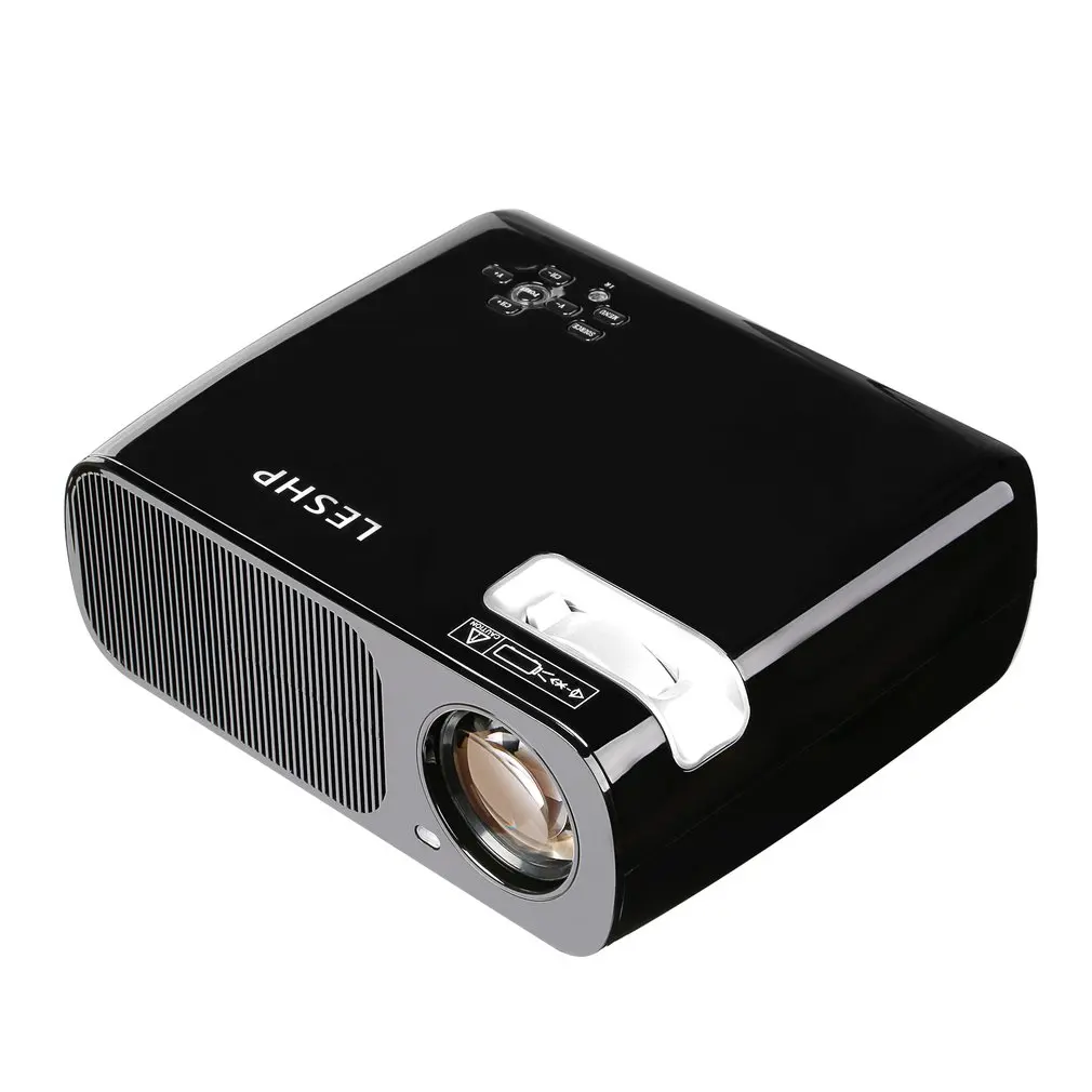 

LESHP Video Projector 2600 LM Home Cinema Theater Support 1080P HD 3D with 5.0 Inch LCD TFT Display + Free HDMI BL20