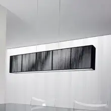 Прямоугольный подвесной светильник Lustre роскошный современный дизайн освещения PL52