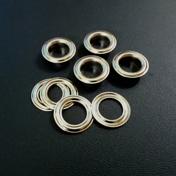 Buy 1000 sets, 11 mm. Metal Eyelets Grommets with