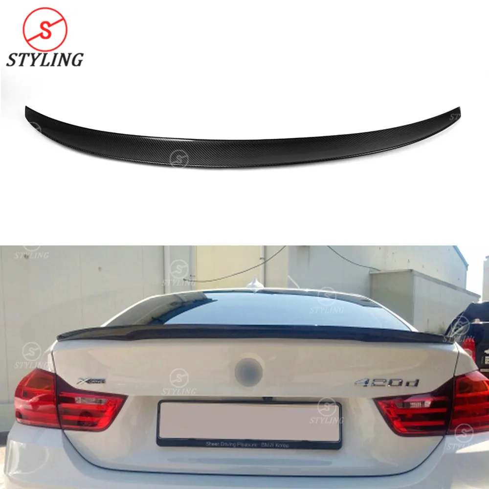 F36 Carbon Spoiler P Style For BMW 4 Series 420i 428i 435i Carbon Rear