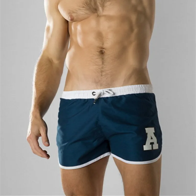

Men summer sexy swimwear briefs board shorts swim shorts trunks men Beachshorts Bermuda Swimsuit men sports shorts size XL