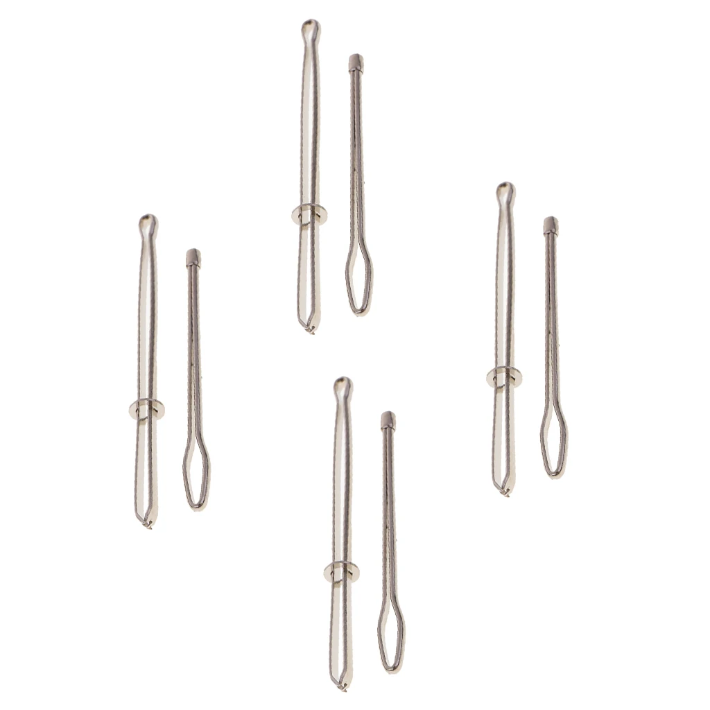 8 Pcs Sewing Bodkins Pinch Threader Elastic Ribbon Craft Easy Insert Into Tool Set