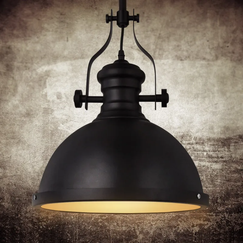 EuSolis Лофт железные подвесные светильники подвесной светильник Iluminacion Hanglamp