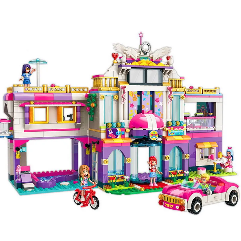 2017 944pcs Girl's Dream Toy Building Blocks Constructor Compatible LEGO Kids Educational Toys for Boys Girls Children | Игрушки и