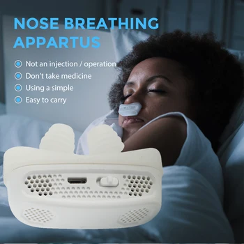 

Electronic Anti Snoring Devices Nose Clip Nose Breathing Apparatus Apnea Aid Device Nasal Dilators Stop Snoring Devices New