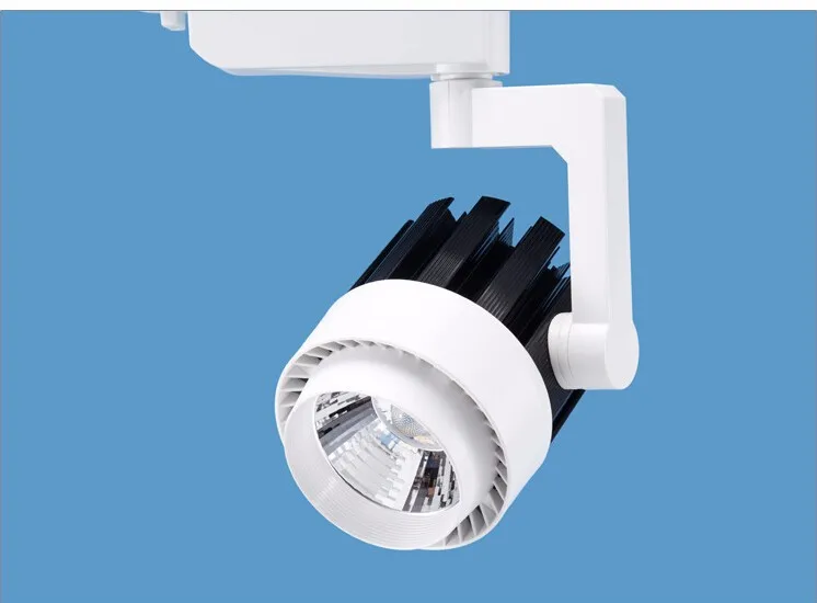 Conduziu a Luz de Pista Frete Grátis Levou Cob Lâmpada Pista Spotlight Led Spot Light Rail Ac85-265v 30 w 3 High Quality Luzes e Iluminação