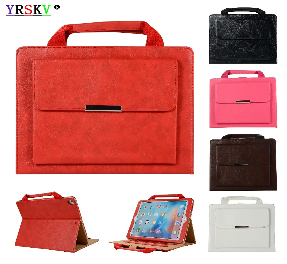 

Hot Case For iPad Air/Air2,for iPad Pro 9.7 2016,for iPad 9.7 inch 2018/2017,handbag,PU Leather Handheld Bracket Business Bag