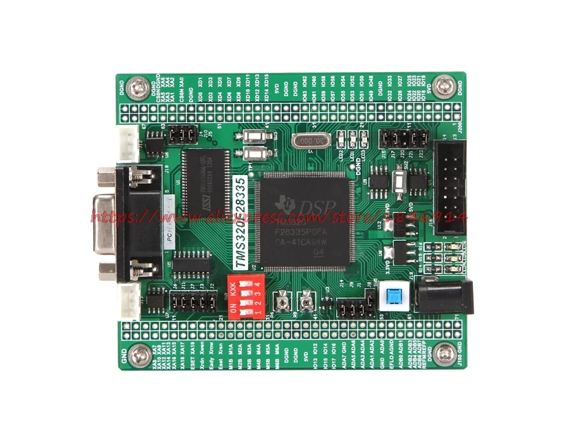 

free shipping DSP development board DSP28335 TMS320F28335PGFA 28335 model design platform development board