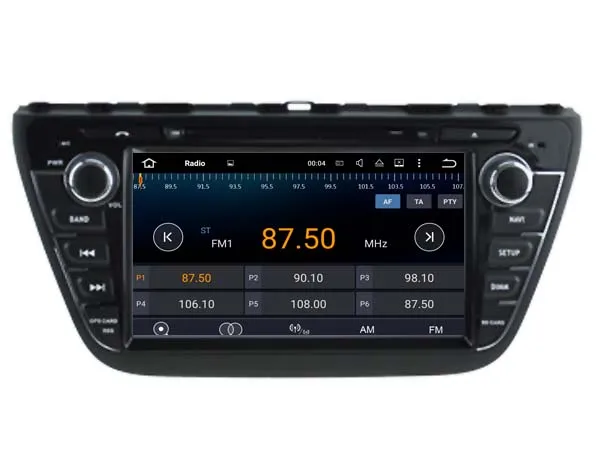 Best Android 9.0 CAR Audio DVD player FOR SUZUKI S-CROSS 2013-2015 gps car Multimedia head device receiver support DVR WIFI DAB OBD 1