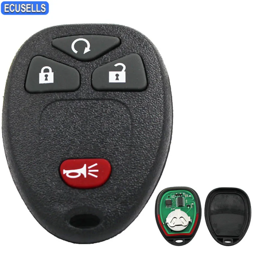4 Button Keyless Entry Remote Key Smart Car Key Fob for Buick Terraza