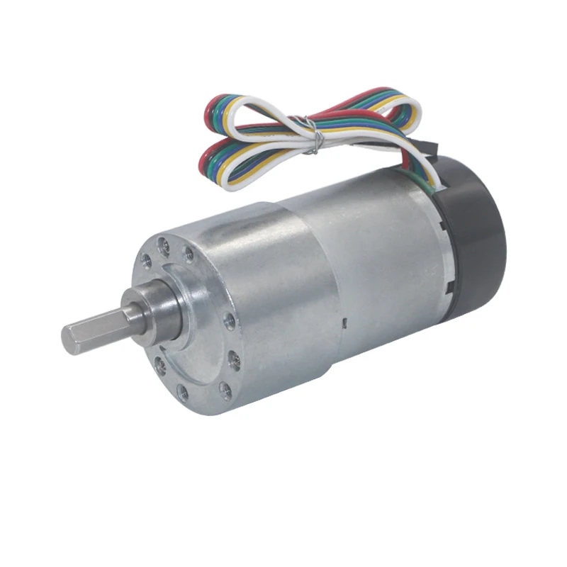 

JGB37-3530 12-1600RPM 12V DC Motor Reversible Micro Motor High Torque Electric Motor with Encoder