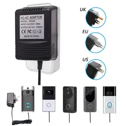 TUYU US UK EU вилка 18 В AC трансформатор зарядное устройство для Wifi беспроводной дверной звонок камера адаптер питания IP видео домофон кольцо 110-240