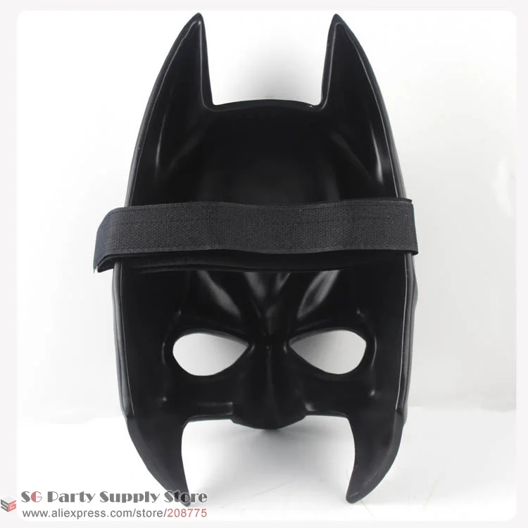 Хит! высококачественная черная маска Бэтмена модель летучей мыши маски из ПВХ вечерние украшения бара реквизит 29*17 см 620 г
