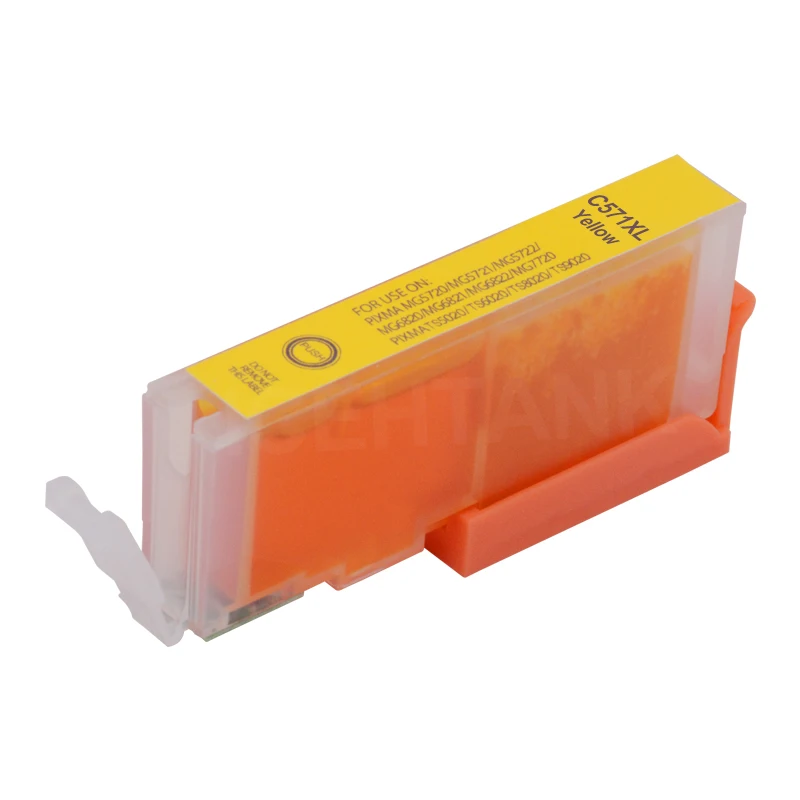 Совместим с Canon PGI 570 CLI 571 картридж с чернилами для Pixma MG6850 MG6851 MG6852 MG6853 MG5750 MG5751 MG5752 MG5753 принтера