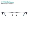 Men Half Rim Spectacles Metal Rectangular Prescription Eyeglass Frames For Myopia Reading Multifocal Lenses ► Photo 1/6