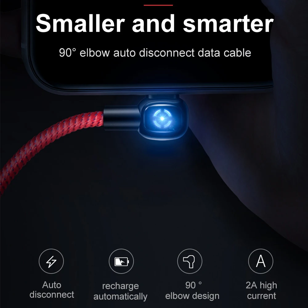 Mcdodo USB кабель для iPhone X Xs Max XR автоматическое отключение Lightning к USB кабель для iPhone 8 7 6s Plus 5S SE iPad синхронизация данных шнур