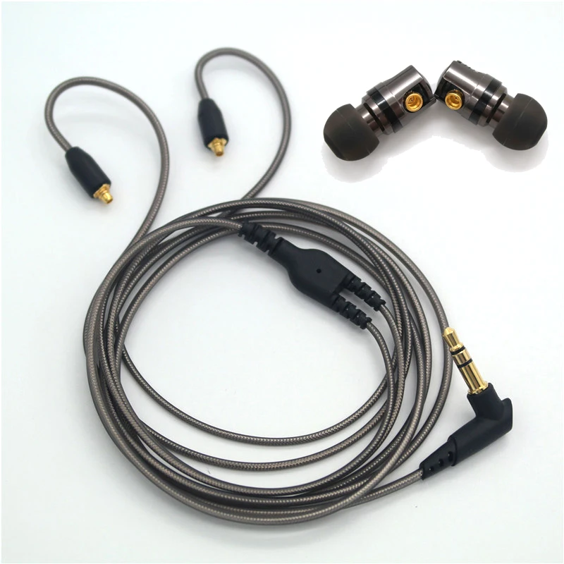 Diy наушники MMCX с интерфейсом DD динамические hi fi вкладыши съемный кабель Mmcx для