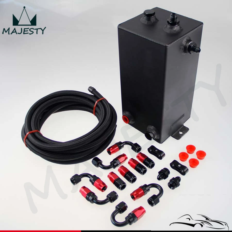 4 Litre Fuel blast sanding Surge Tank 4L Universal Aluminium Swirl Pot