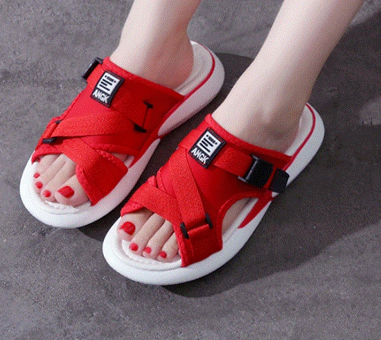

2018 Summer Women Flat Sandals Shoes Beach Slippers Round Toe Comfortable Sandals Flip Flops Female Shoes