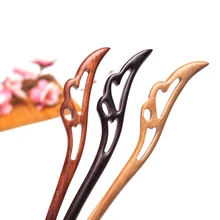 Ретро Китайский ручной резной перо палочка для волос Боб ручной работы винтажная Женская Ювелирная ручка для волос на китайском языке подарок с натуральным ароматом