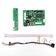 HDMI LVDS плата контроллера+ 40 контактов Lvds кабель комплект для Raspberry PI 3 LP156WH2 TLA1 TLE1 1366x768 1ch 6 бит TFT ЖК-дисплей