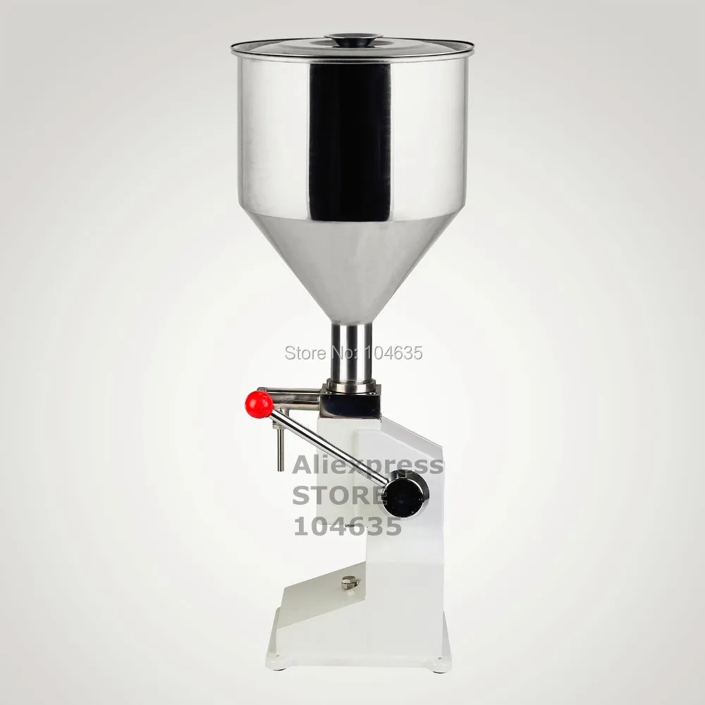 Food filling machine Manual hand pressure stainless paste dispensing