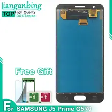 J5 Lcd For Samsung Galaxy J5 Prime G570F G570 SM-G570F New AMOLED LCD Display With Touch Screen Digitizer Assembly5.0''